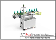 Αυτοκόλλητες στρογγυλές τετραγωνικές μηχανές μαρκαρίσματος αυτοκόλλητων ετικεττών μπουκαλιών με την εύκαμπτη μορφοποίηση