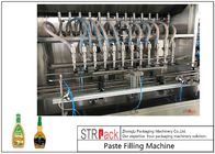 Αυτόματη μηχανή πλήρωσης κολλών για το καρύκευμα, μηχανή πλήρωσης σαλτσών σαλάτας εμβόλων 350G