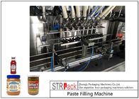 Υγρές μηχανές πλήρωσης κολλών για τα καλλυντικά υλικά πληρώσεως αντλιών στροφέων κρεμών &amp; λοσιόν σερβο