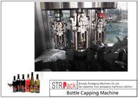 Περιστροφική πτυχώνοντας ηλεκτρική μηχανή 6 κάλυψης ROPP κεφάλια για τα μπουκάλια αργιλίου ΚΑΠ