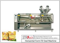 Τρόφιμα/χημική βιομηχανική μηχανή συσκευασίας τσαντών σκονών με το σερβο Drive υλικό πληρώσεως τρυπανιών