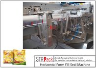Τρόφιμα/χημική βιομηχανική μηχανή συσκευασίας τσαντών σκονών με το σερβο Drive υλικό πληρώσεως τρυπανιών