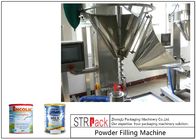 Ενιαία επικεφαλής υψηλή ακρίβεια μηχανών συσκευασίας γαλάτων σε σκόνη για το δοχείο κασσίτερου/το μπουκάλι