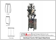 Κάθετη μηχανή συσκευασίας κόκκων τσιπ πατατών για τη μέτρηση υψηλής ακρίβειας με πολυ-επικεφαλής Weigher συνδυασμού