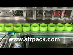 Η ογκομετρική μηχανή κάλυψης πλήρωσης εμβόλων κρέμας αλοιφών στη συσκευασία της κόλλας αποβουτυρώνει το πήκτωμα λοσιόν γαλακτώματος