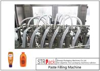 Το PLC ελέγχει τη μηχανή πλήρωσης κολλών 8 ακροφυσίων, μηχανή πλήρωσης βάζων μαρμελάδας γυαλιού 400G