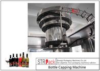 Περιστροφική πτυχώνοντας ηλεκτρική μηχανή 6 κάλυψης ROPP κεφάλια για τα μπουκάλια αργιλίου ΚΑΠ