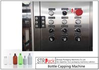 Υψηλή κατάλληλη μηχανή κάλυψης μπουκαλιών ποσοστού περιστροφική για τα μπουκάλια 120 CPM φυτοφαρμάκων 50ml-1L