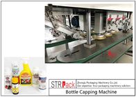 Μηχανή κάλυψης βιδών μπουκαλιών αξόνων υψηλής ταχύτητας εύκαμπτη με 60-150 μπουκάλια/λ.