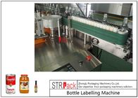 Αυτόματη μηχανή μαρκαρίσματος μπουκαλιών γυαλιού/υγρή μηχανή μαρκαρίσματος κόλλας για την ετικέτα εγγράφου