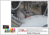 ε-υγρές μηχανή κάλυψης πλήρωσης μπουκαλιών 10ml-100ml και γραμμή συσκευασίας μαρκαρίσματος με την εμβολοφόρο αντλία