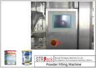 Ενιαία επικεφαλής υψηλή ακρίβεια μηχανών συσκευασίας γαλάτων σε σκόνη για το δοχείο κασσίτερου/το μπουκάλι