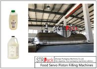 Μεγάλη ταχύτητα γεμίζοντας μηχανών και πλήρως αυτοματοποιημένη μηχανή πλήρωσης τροφίμων γάλακτος σόγιας 100ML-1L υγρή