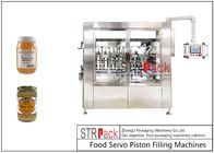 Μηχανή πλήρωσης σερβο μηχανών εμβόλων βάζων και μπουκαλιών μελιού κεφαλιών STRPACK 2-16 για το μπουκάλι βάζων γυαλιού μαρμελάδας μελιού